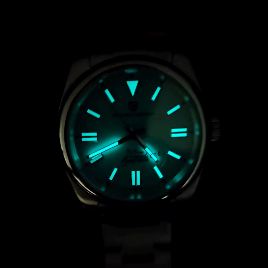 PAGANI DESIGN Armbanduhr Automatik, Edelstahl, Blau, Herren - Bild 2