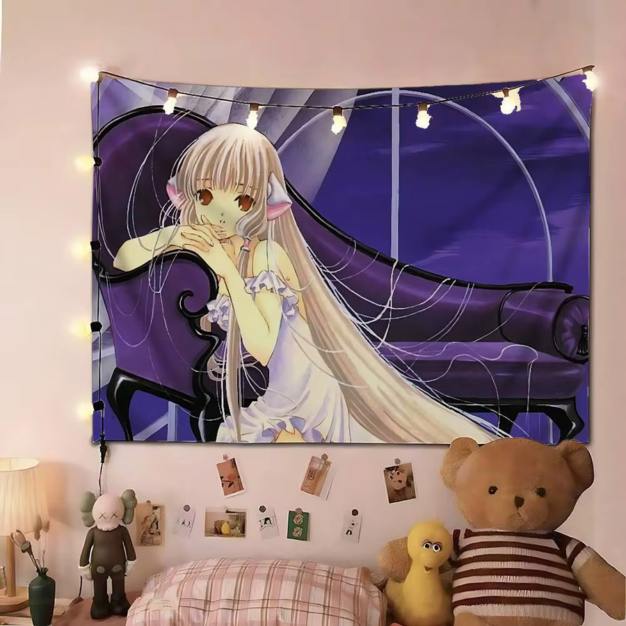 MINISO Anime C-chobits Wandbehang im Art Deco Stil für dein Zuhause, Breite: 70 cm, Höhe: 50 cm - Bild 2