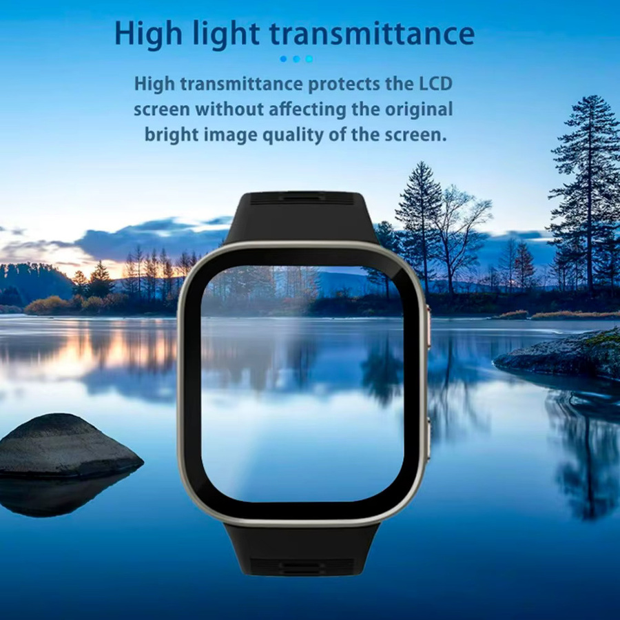 Displayschutzfolie Amazfit BIP MAX, Silikon, transparent - Bild 6