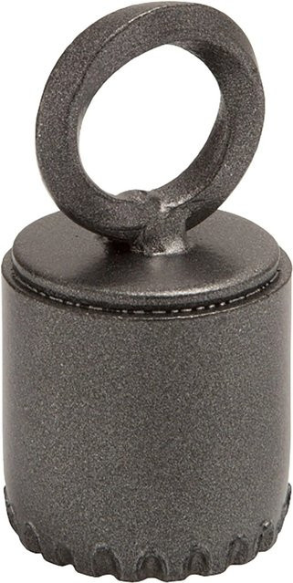 Conacord Endstück mit Öse aus Eisen in Schwarz Matt, Rustikal, B/T/H: 160 x 90 x 40 mm - Bild 1