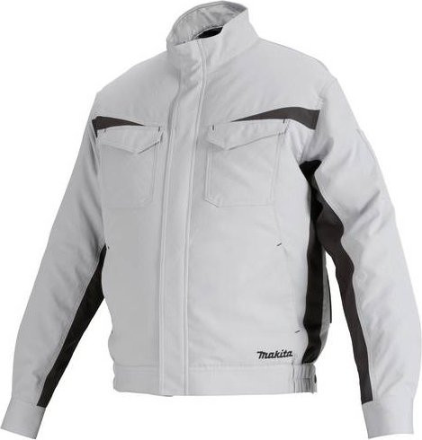 Makita Akku-Klimajacke in Grau und Weiß, Größe 2XL (DFJ213Z2XL) - Bild 1