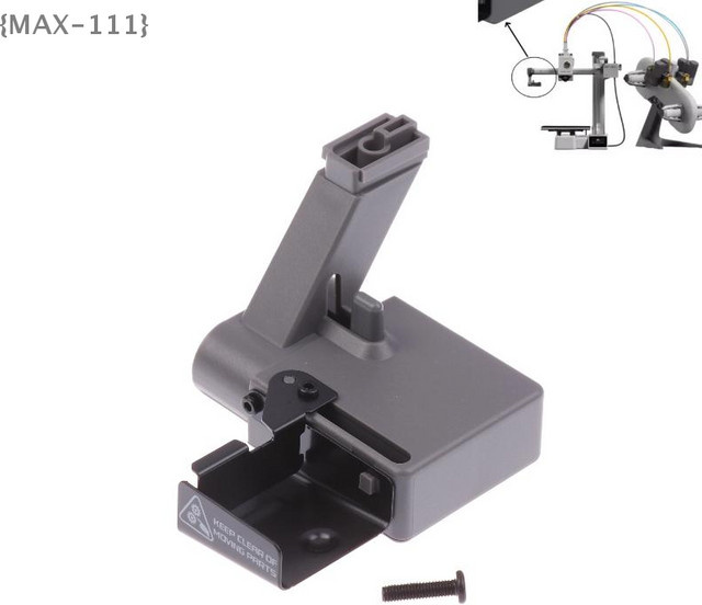 Bambu Lab F2-MAX111 Reinigungswischer-Ausgabekomponente für A1 und A1 Mini in Grau - Bild 1