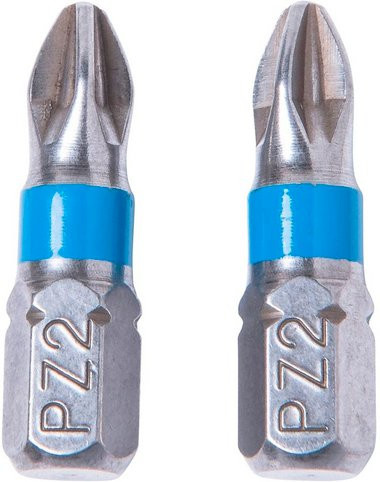 Connex Schraubendreher-Bit aus Edelstahl PZ2 in Silber - Bild 1
