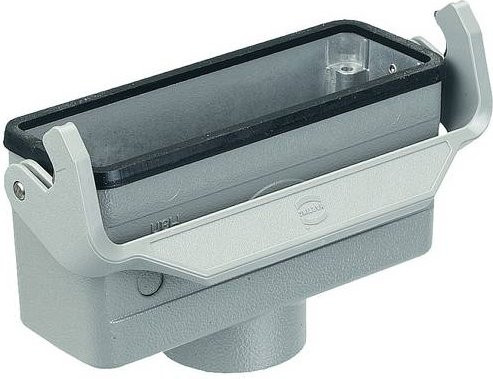 Harting Kupplungsgehäuse aus Aluminium in Grau, Baugröße 19300161752 - Bild 1