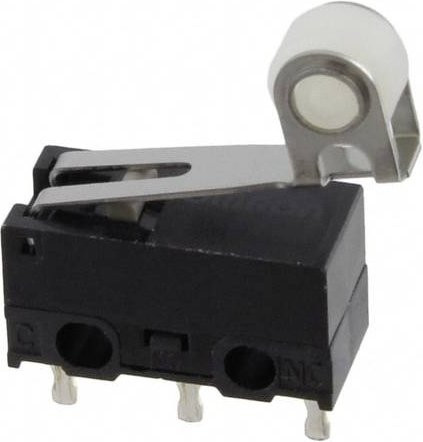 Omron D2F-FL2 Mikroschalter Schwarz 30 V/DC 0.5A - Bild 1