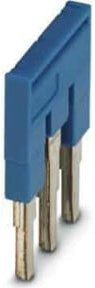 Phoenix Contact Steckbrücke FBS 3-6 BU Querverbinder für Reihenklemmen, Blau, 50 Stück - Bild 1