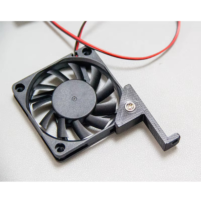 DEBROGLIE Speicher-MOSFET-Kühlhalterung mit einstellbarem Lüftermodul für Motherboard-Speicherkühlung in Schwarz - Bild 4