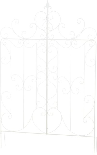 TPFGarden Rankgitter Mandarin aus Metall in Weiß, Höhe: 133 cm, Breite: 99 cm - Bild 1