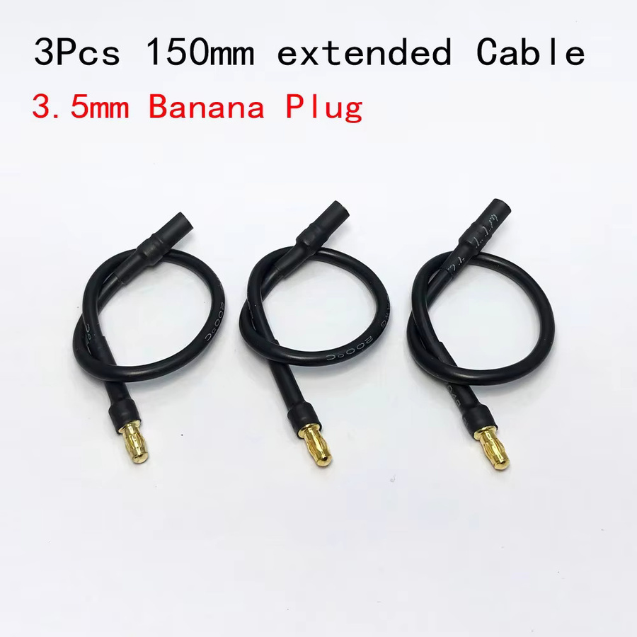 YSIDO Bananenstecker-Verlängerungskabel für RC-Auto, RC-Drohnen-Teile - Bild 2