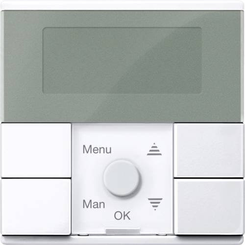 Merten Zeitschaltuhrmodul MEG5755-0325 Digital mit Astro- und Zufallsfunktion in Weiß glänzend - Bild 1