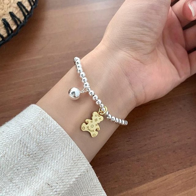 Lucky Star Jewelry Armreif, 925 Silber, Gold, Damen - Bild 1