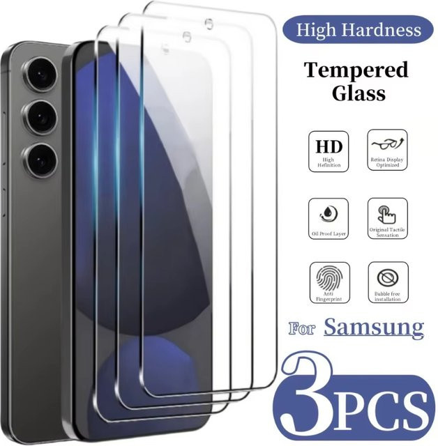 Samsung Galaxy S26 Ultra Panzerglas Displayschutzfolie transparent (1-3 Stück) - Bild 1