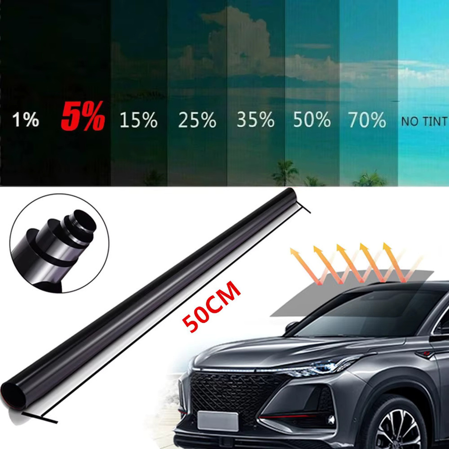 3M Fenster Tönungsfolie zum UV- und Wärmeschutz für Home Office und Auto, Breite: 50 cm - Bild 3