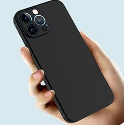 Stoßfeste Silikon-Handyhülle für Apple iPhone 11 bis iPhone 16 Pro Max in Schwarz - Bild 5