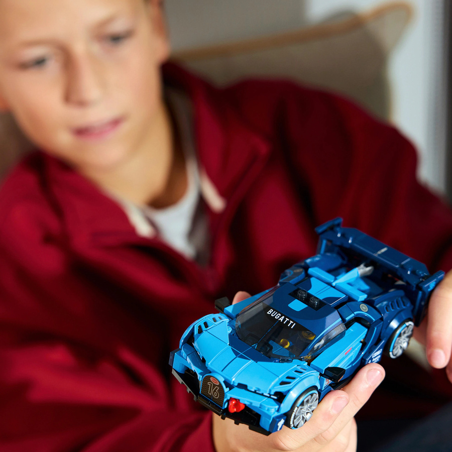 LEGO Speed Champions Bugatti Vision Gran Turismo Hypersportwagen ab 9 Jahren - Bild 4