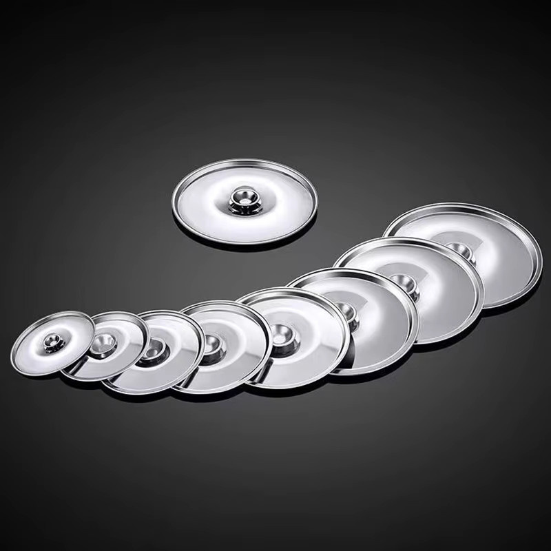 Hoeaden Ersatzdeckel aus Edelstahl rund in Silber für Töpfe von 10 bis 26 cm - Bild 3