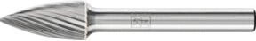 PFERD Hartmetall Frässtift Spitzbogen SPG universal mittel, Durchmesser: 10 mm, Länge: 20 mm, Schaft-Durchmesser: 6 mm, Farbe: Silber - Bild 1