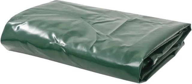 vidaXL Abdeckplane aus PVC in Grün mit 650 g/m², Breite: 6 m, Tiefe: 8 m - Bild 1