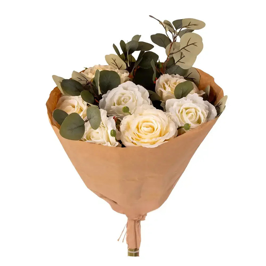 House of Nature Rosenstrauß in Elfenbein und Beige, Höhe: 30 cm - Bild 1