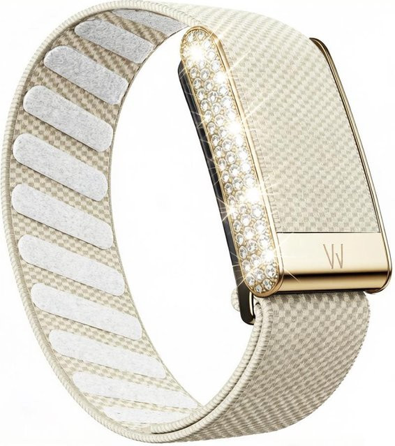 GlowMart Ersatzarmband für WHOOP 5.0, Nylon, beige, Unisex - Bild 1