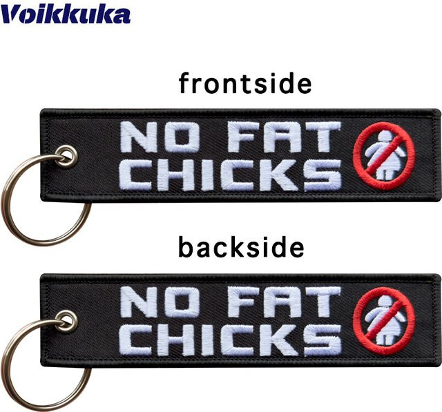 VOIKUKKA Schlüsselanhänger, Küken Stickmuster, Schwarz, Verspielt - Bild 1
