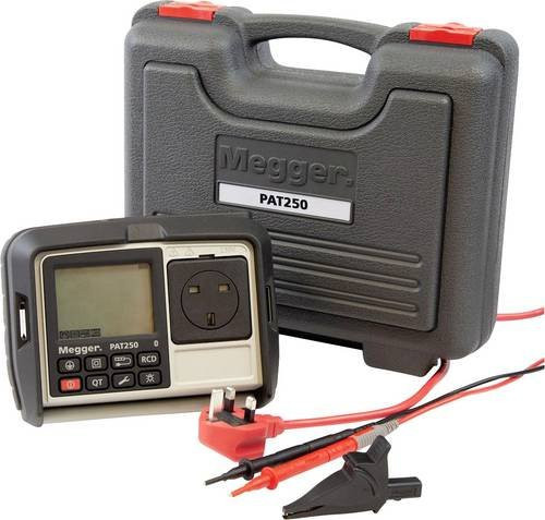 Megger PAT250SRX-EU PAT Gerätetester-Set in Grau - Bild 1