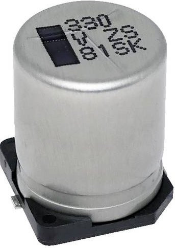 Panasonic Elektrolyt-Kondensator 560 µF 25V Silber Durchmesser: 10 mm, Höhe: 16,5 mm - Bild 1