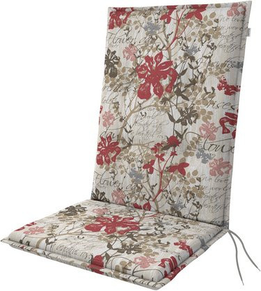 DOPPLER Gartenmöbelauflage Living in Rot, B/L: 48 x 110 cm - Bild 1