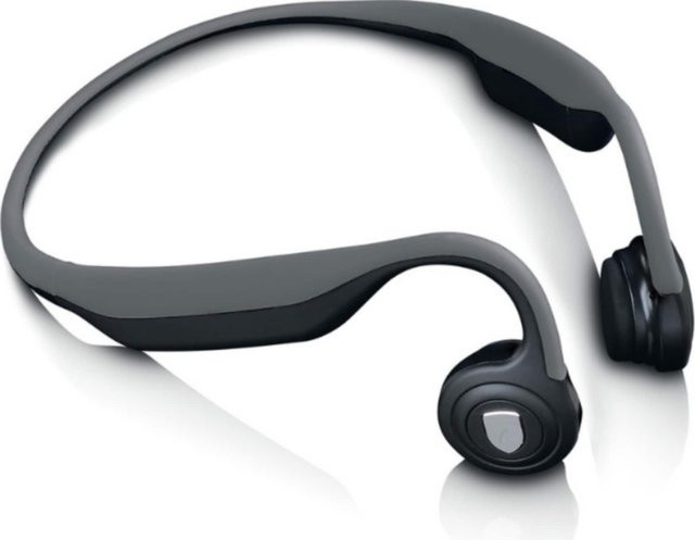 Lenco HBC-200GY Bone Conduction Bluetooth Kopfhörer in Grau und Schwarz - Bild 1