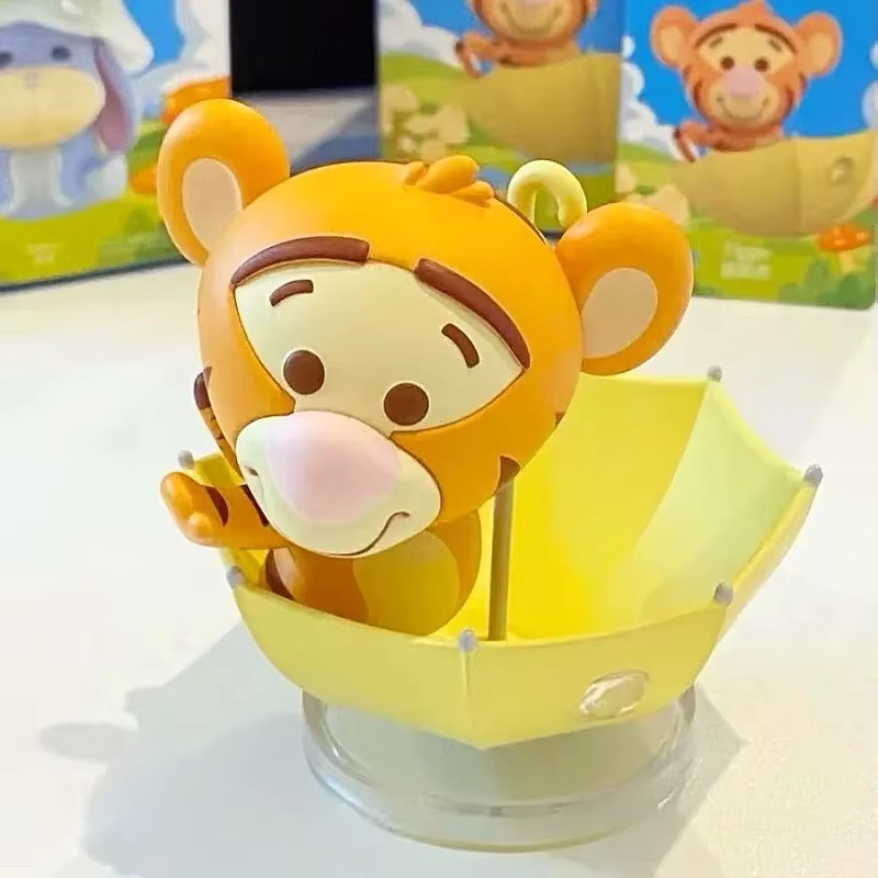 Bandai Disney Bär Pooh Regnerische Saison Sammlerfiguren Tigger Modell Spielzeug - Bild 2