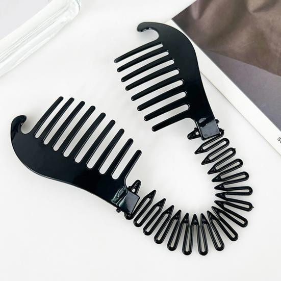 Inner Beauty Show Haarspange Bananen-Clip, schwarz, Damen - Bild 5