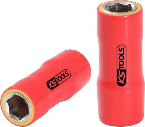KS Tools Isolierte Stecknuss 1/4 Zoll 8mm Rot - Bild 1