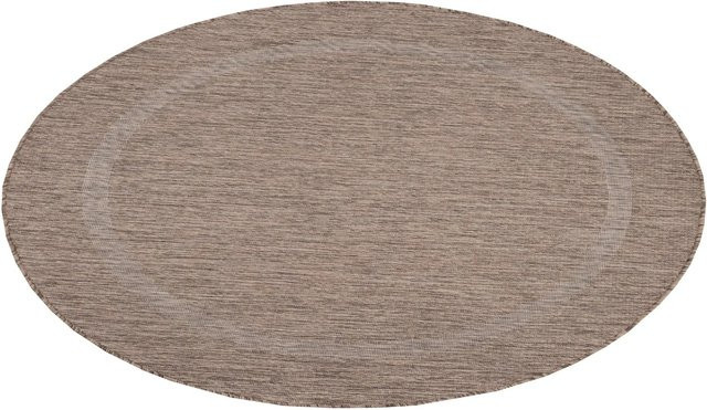 Ayyildiz In- & Outdoor-Teppich Relax 4311 Braun, B/B: 120 x 120 cm - Bild 1