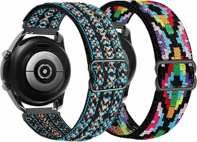 Amazfit Uhrenarmband Textil/NATO, multicolor, Unisex, 20/22 mm - Bild 1
