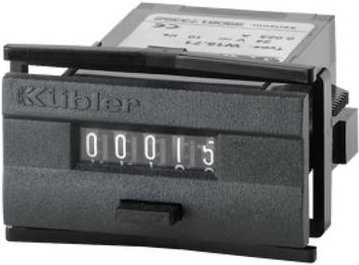 Kübler Group W15 Mini Impulszähler W15.51, rückstellbar, Schwarz - Bild 1