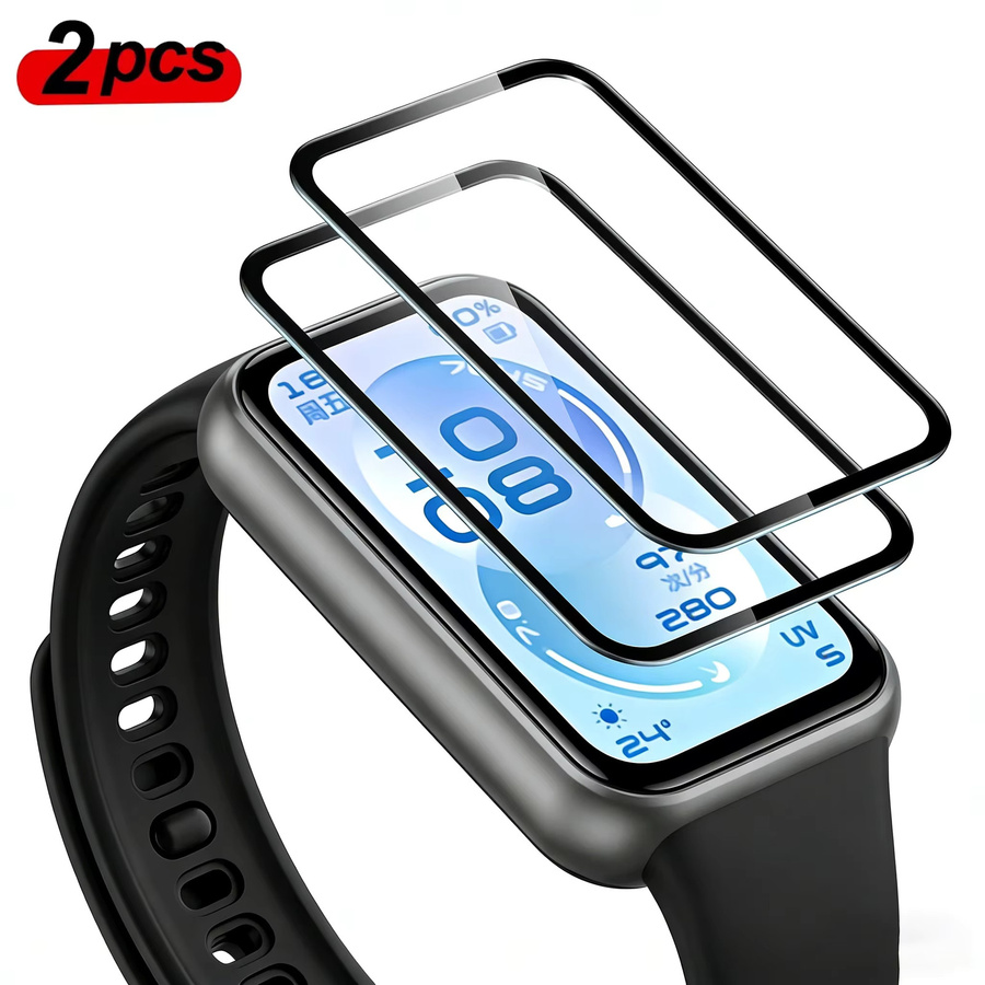 Huawei Band 11 Pro Smartwatch-Schutzfolie, Schwarz, Transparent, Unisex - Bild 4