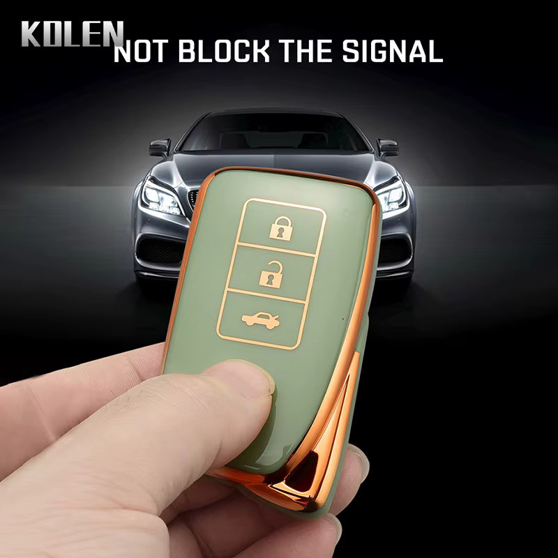 KOLEN TPU Schlüsselhülle für Lexus Fernbedienung und Keyless Entry Fob für NX, IS, RX, ES, GX, LX, LS, UX, GS - Bild 4
