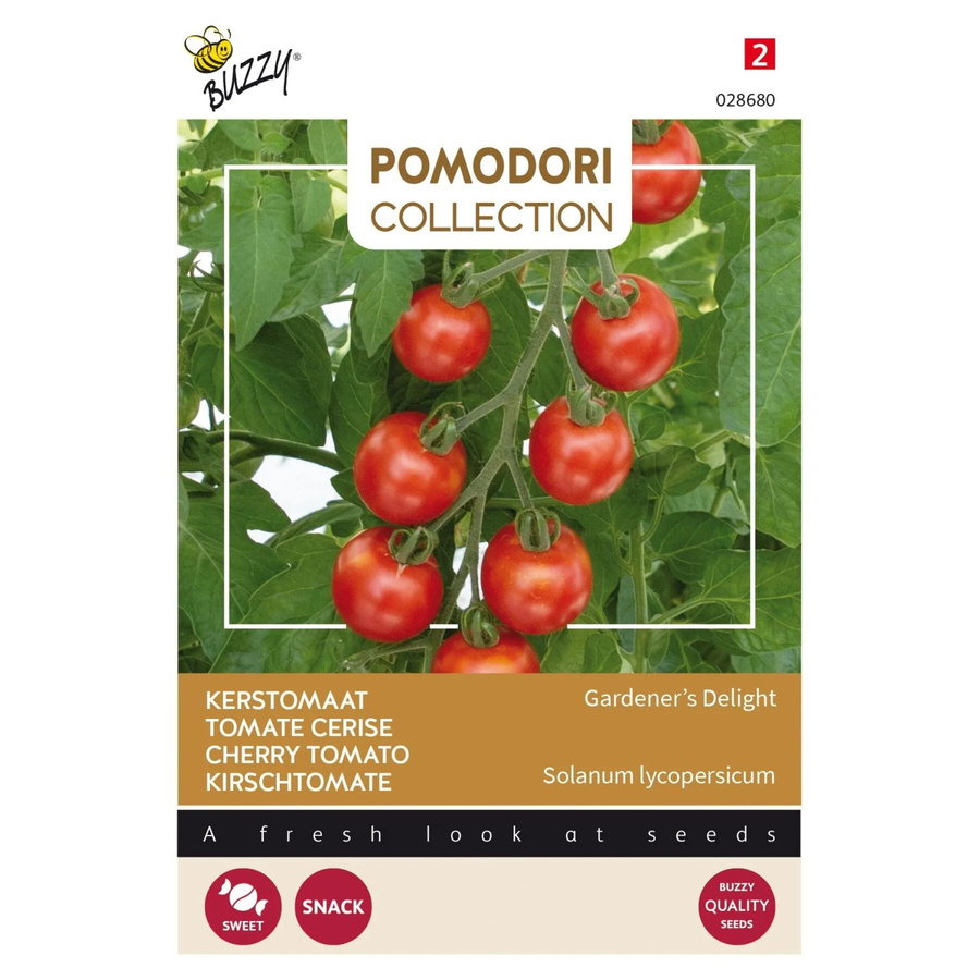 Arborix Buzzy Pomodori Cherry Tomaten Samen für die Innenaussaat, 0,1 g - Bild 2