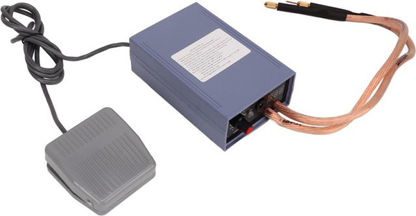 OutsideWorld Automatisches Punktschweißgerät mit 5000W Hochleistung in Grau aus Aluminiumlegierung und EU-Stecker