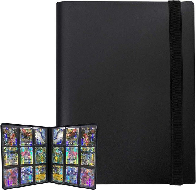 Bandai Kartenalbum, 160/360 Karten, Schwarz, Sport - Bild 1
