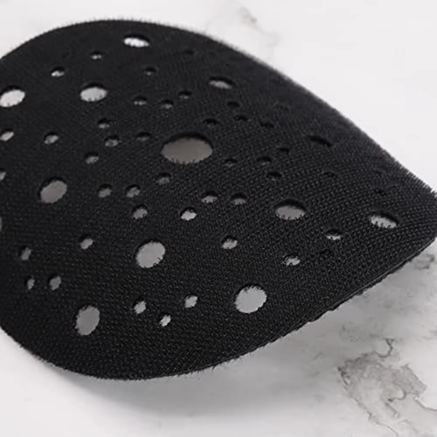 Vibratite Polierscheiben 6 Zoll mit 67 oder 17 Löchern für Poliermaschinen, Schwarz - Bild 4