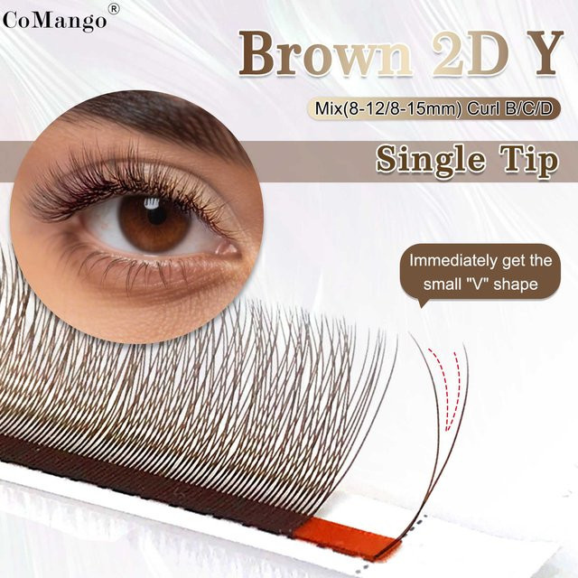 CoMango Wimpernverlängerung, braun, Unisex - Bild 1