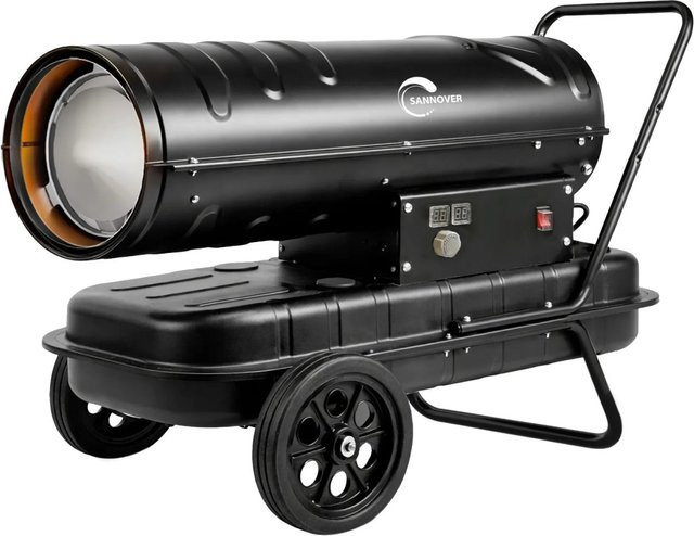 Sannover Vegnos 2 Diesel-Heizgerät mit 30 kW in Schwarz - Bild 1