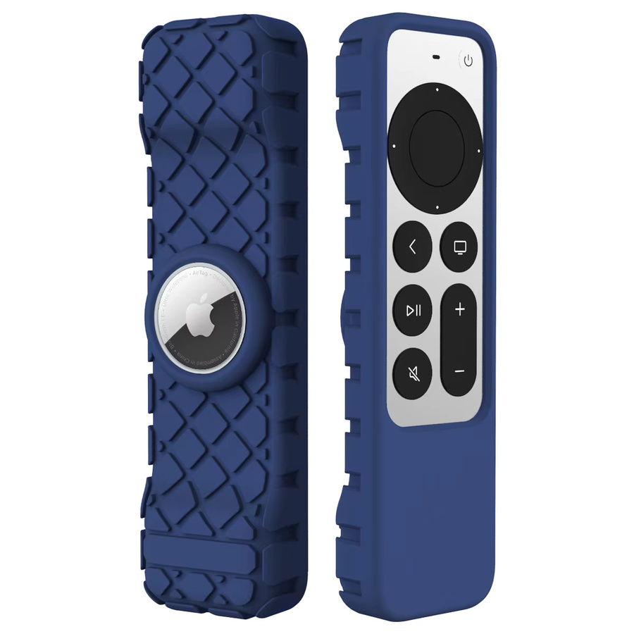 Silikon Schutzhülle für Apple TV 4K Fernbedienung 6. Generation in Blau - Bild 2