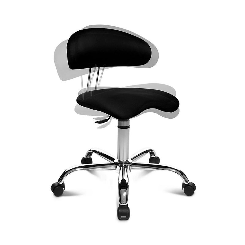 Topstar Drehhocker SITNESS 40 aus Stoff ohne Armlehnen - Bild 2