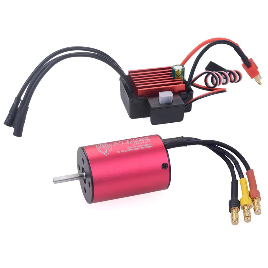 SURPASS HOBBY Bürtenloser Motor, Wasserdicht, 35A ESC, T/XT60 Stecker Combo - Bild 2