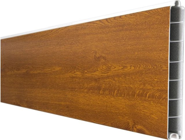 GroJa Einzelprofil Schmal Basicline in Golden Oak, Höhe: 180 cm, Breite: 15 cm - Bild 1