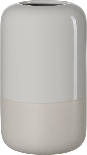 Ritzenhoff & Breker Vase Dome aus Steingut in Grau, Höhe: 25 cm - Bild 1