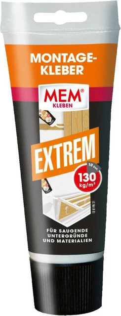 MEM Montage-Kleber Extrem solventfrei, weiß, 250 g - Bild 1