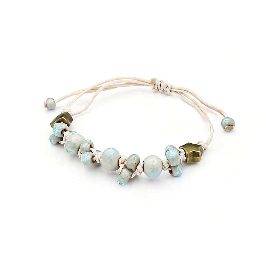 NORTHMAN Armband, Keramik, Hellblau, Perle, Damen - Bild 2